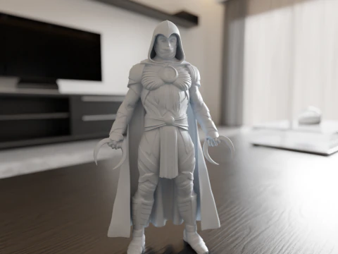 Chevalier de la Lune Modèles 3D en vedette
