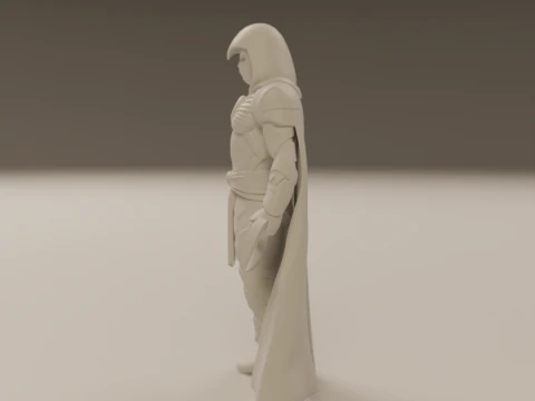 Moon Knight 3D Print Model