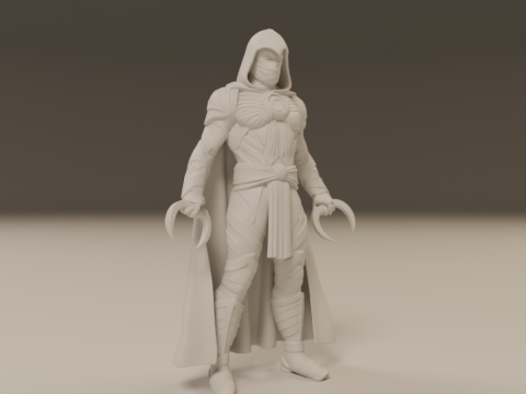 Moon Knight 3Dプリントモデル