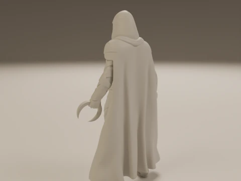 Moon Knight 3D Print Model