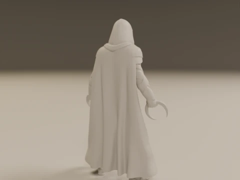 Moon Knight 3D Print Model