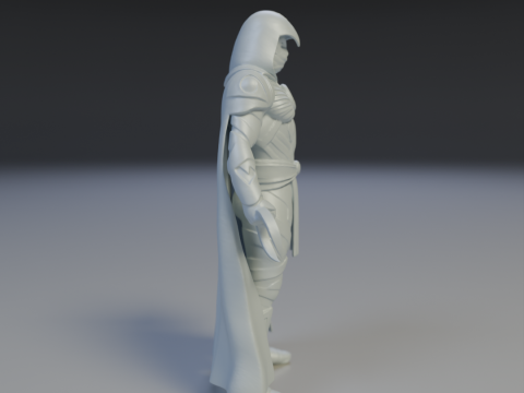 Moon Knight 3Dプリントモデル