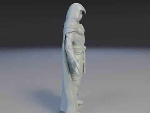 Moon Knight 3D Print Model