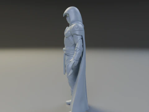 Moon Knight 3D Print Model