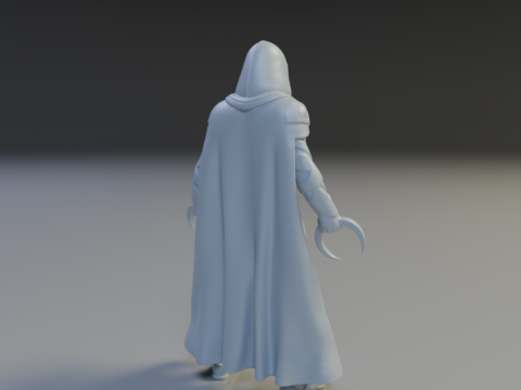 Moon Knight 3Dプリントモデル