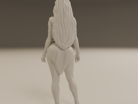 Pocahontas pin-up 3D 打印模型