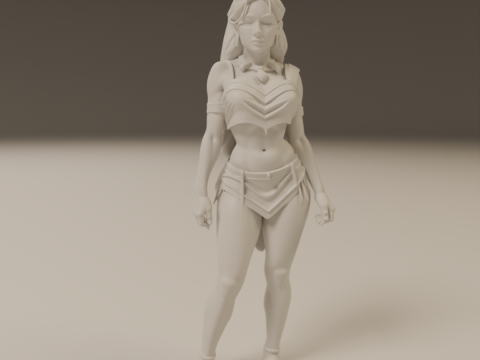 Pocahontas pin-up 3D 打印模型