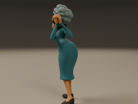Dona clotilde Model Cetak 3D