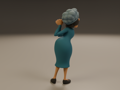 Dona clotilde Model Cetak 3D