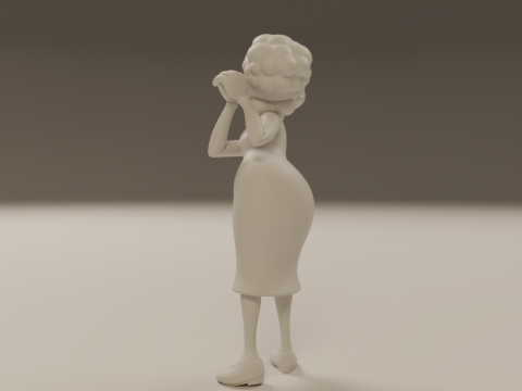 Dona clotilde Model Cetak 3D
