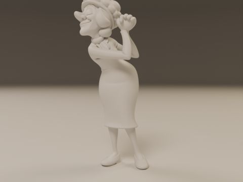 Dona clotilde Model Cetak 3D