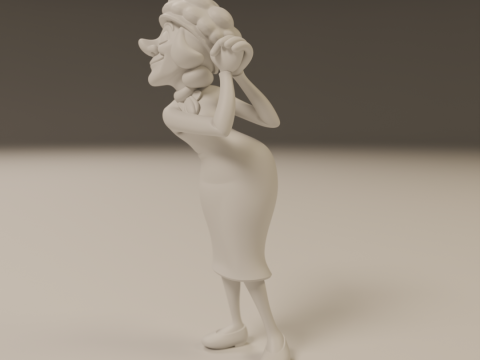Dona clotilde Model Cetak 3D