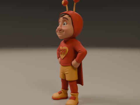 El Chapulin Colorado Modello di stampa 3D