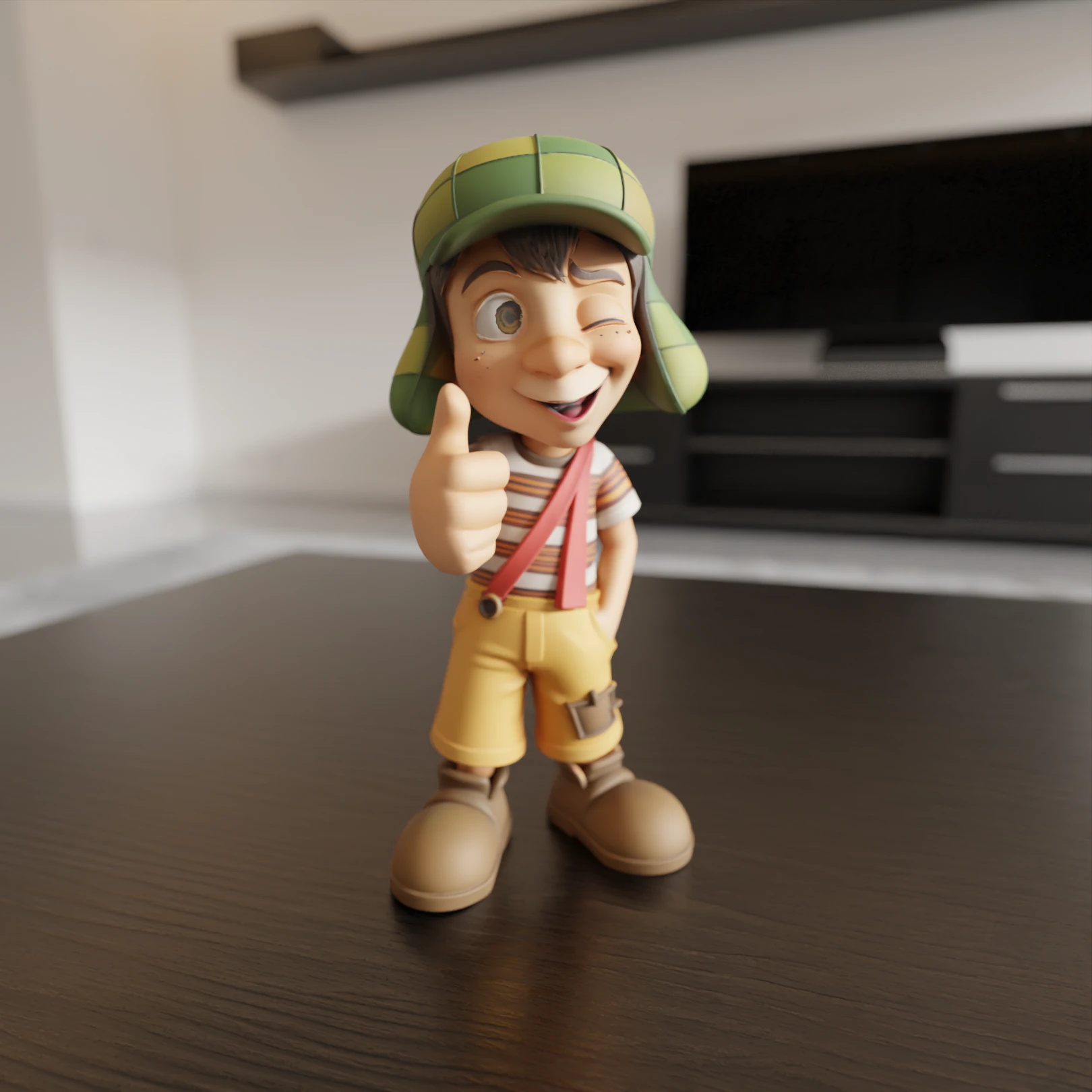 Chaves - Chavo 3D Print Model .c4d .max .obj .3ds .fbx .stl .blend 