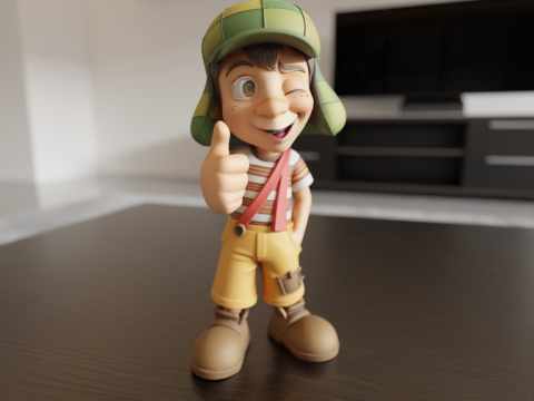Chaves - Chavo 3D Baskı Modeli