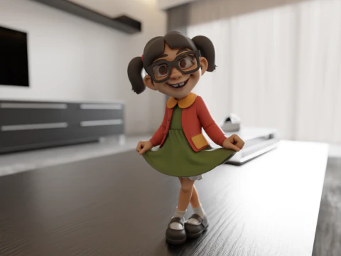 चिकिन्हा - ला चिलिन्द्रिना 3D प्रिंट मॉडल