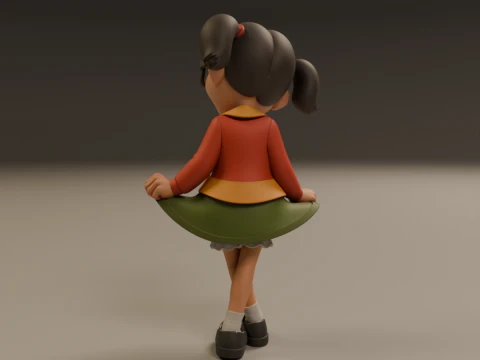 Chiquinha - La Chilindrina Modelo de Impressão 3D