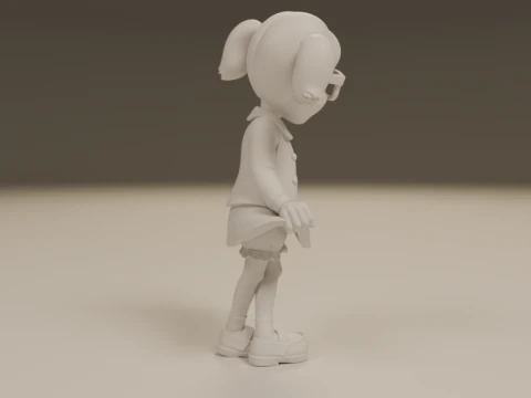 Chiquinha - La Chilindrina Modelo de Impressão 3D