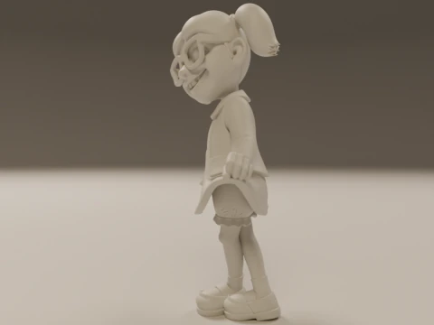 Chiquinha - La Chilindrina Modelo de Impressão 3D