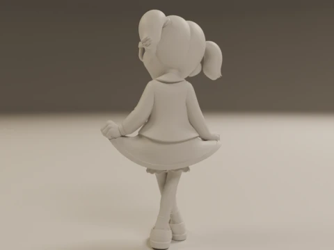 Chiquinha - La Chilindrina Modelo de Impressão 3D