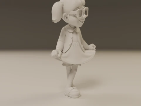 Chiquinha - La Chilindrina Modelo de Impressão 3D