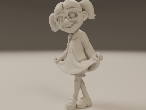 Chiquinha - La Chilindrina 3D Print Model
