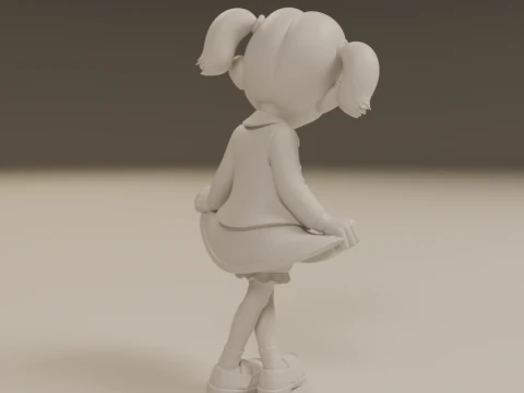 Chiquinha - La Chilindrina Modelo de Impressão 3D