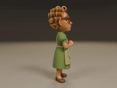 Dona Florinda 3D Print Model