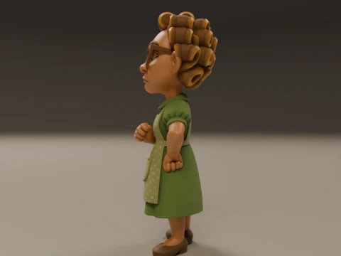 Dona Florinda 3D Print Model