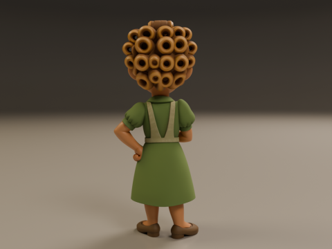 Dona Florinda 3Dプリントモデル