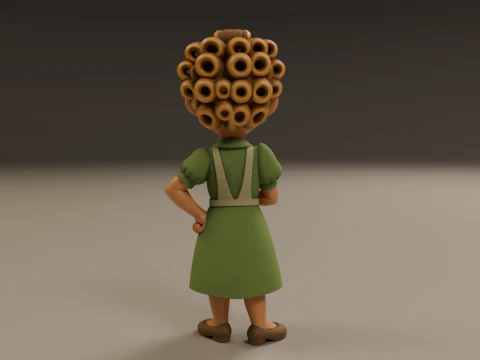 Dona Florinda 3D Print Model