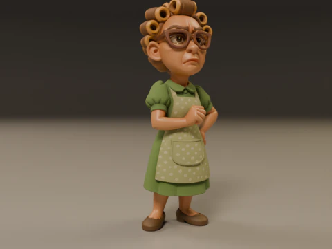 Dona Florinda 3D Print Model