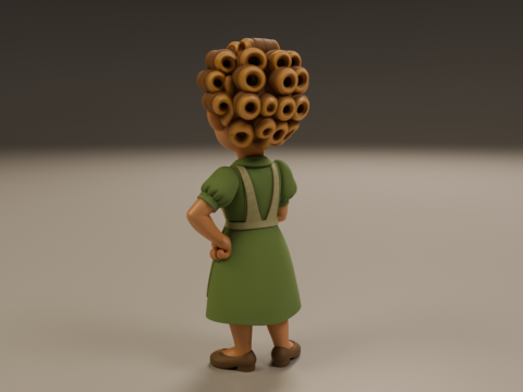 Dona Florinda 3Dプリントモデル