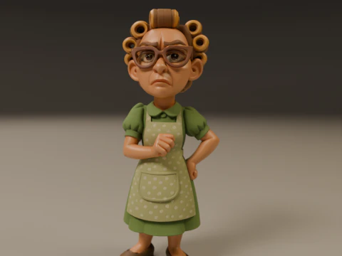 Dona Florinda 3D Print Model