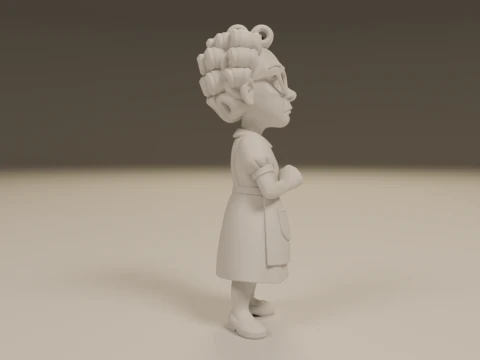 Dona Florinda 3D Print Model