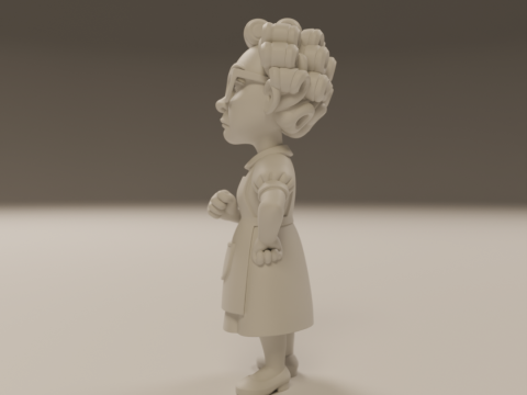 Dona Florinda 3Dプリントモデル