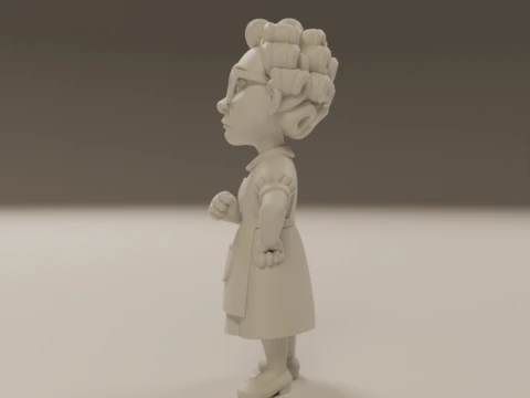 Dona Florinda 3D Print Model