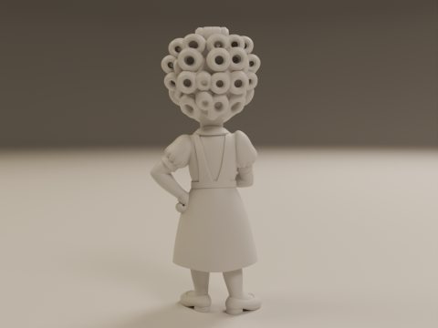Dona Florinda 3Dプリントモデル