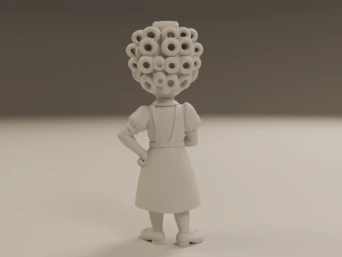 Dona Florinda 3D Print Model