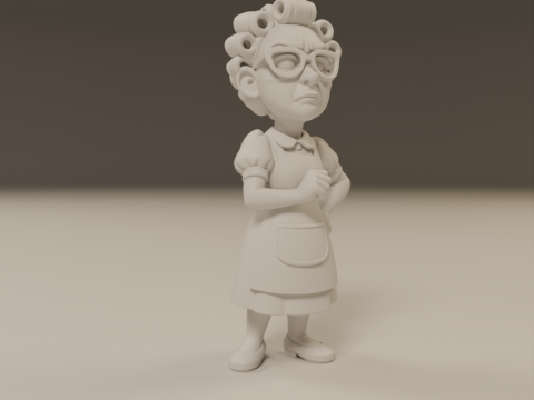 Dona Florinda 3Dプリントモデル
