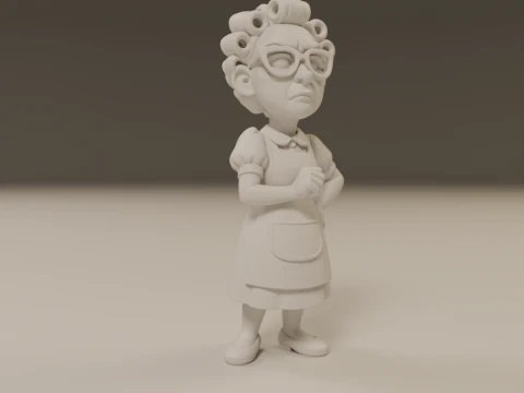 Dona Florinda 3D Print Model