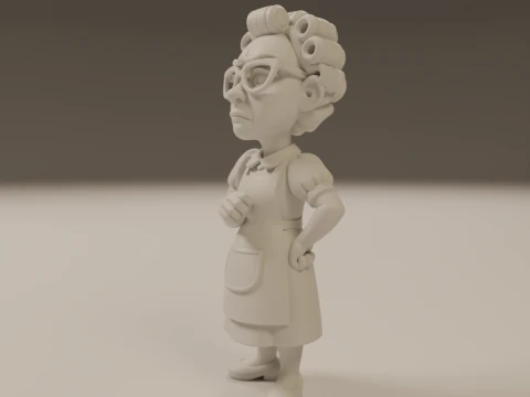 Dona Florinda 3D Print Model
