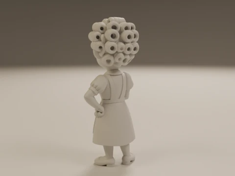 Dona Florinda 3D Print Model