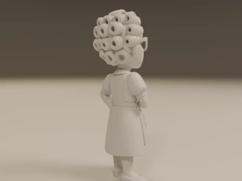 Dona Florinda 3D Print Model
