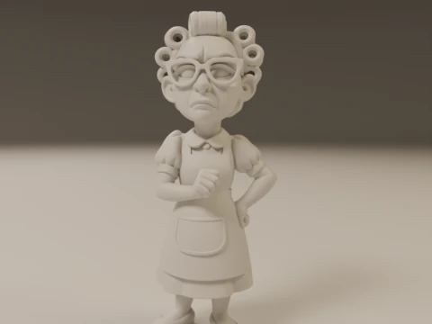 Dona Florinda 3D Print Model