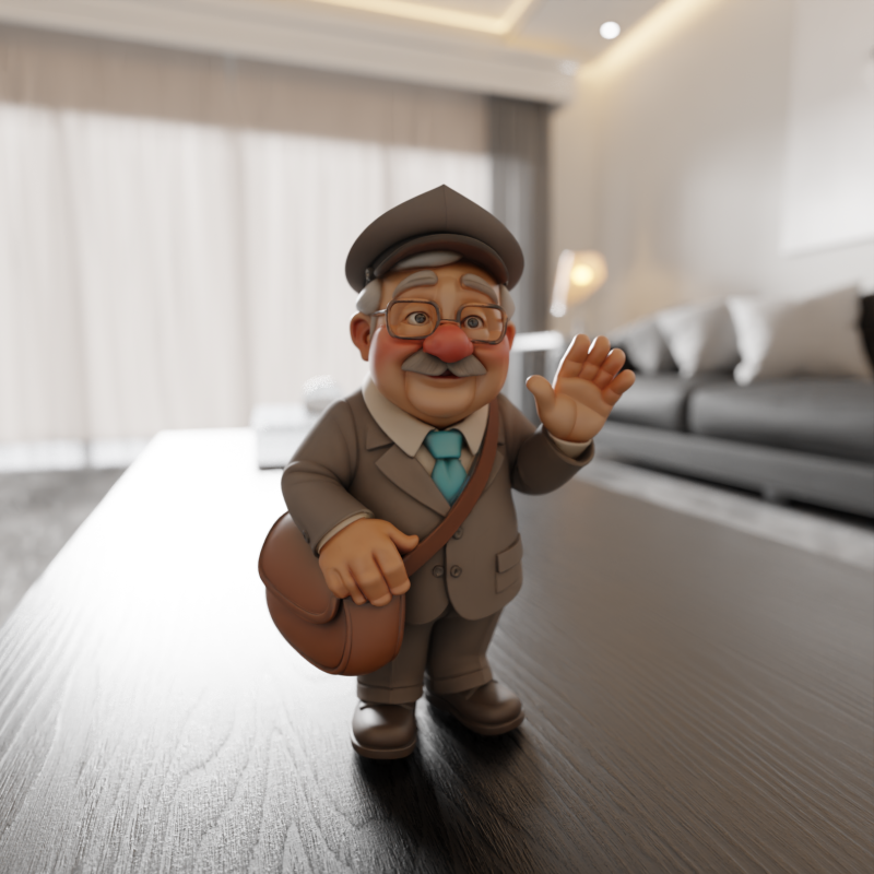Jaimito el Cartero - jaiminho 3D Druckmodell .c4d .max .obj .3ds .fbx .stl .blend 