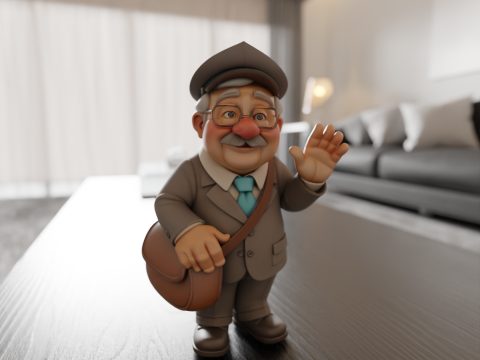 Jaimito el Cartero - jaiminho 3D Baskı Modeli
