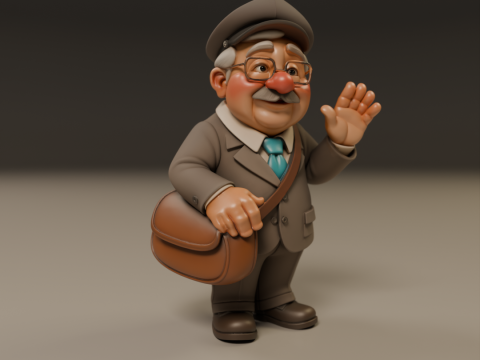 Jaimito el Cartero - jaiminho 3D Druckmodell
