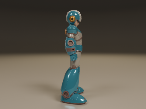 Mega Man 3D 打印模型