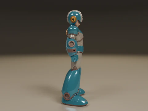 Mega Man 3D Print Model